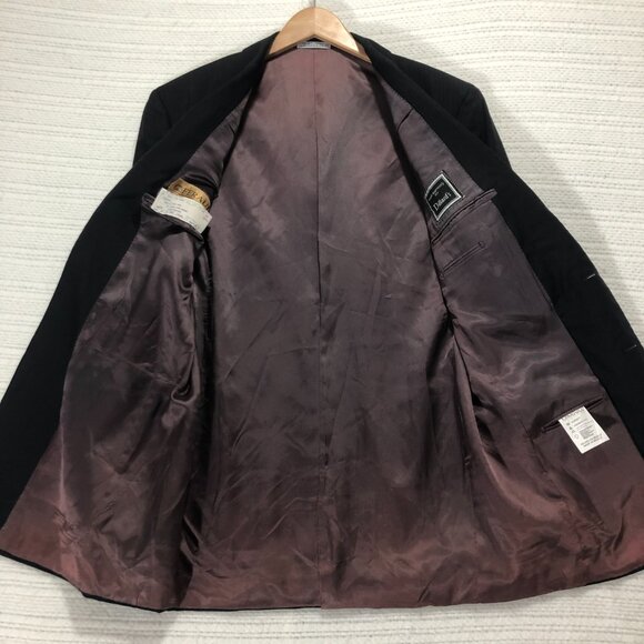 Louis Feraud 100% Wool Men's Three Button Sports Coat Size‎ 40R - Picture 8 of 8